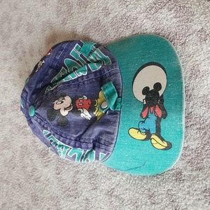 Vintage Disney Toddler Ball cap hat Mickey Mouse